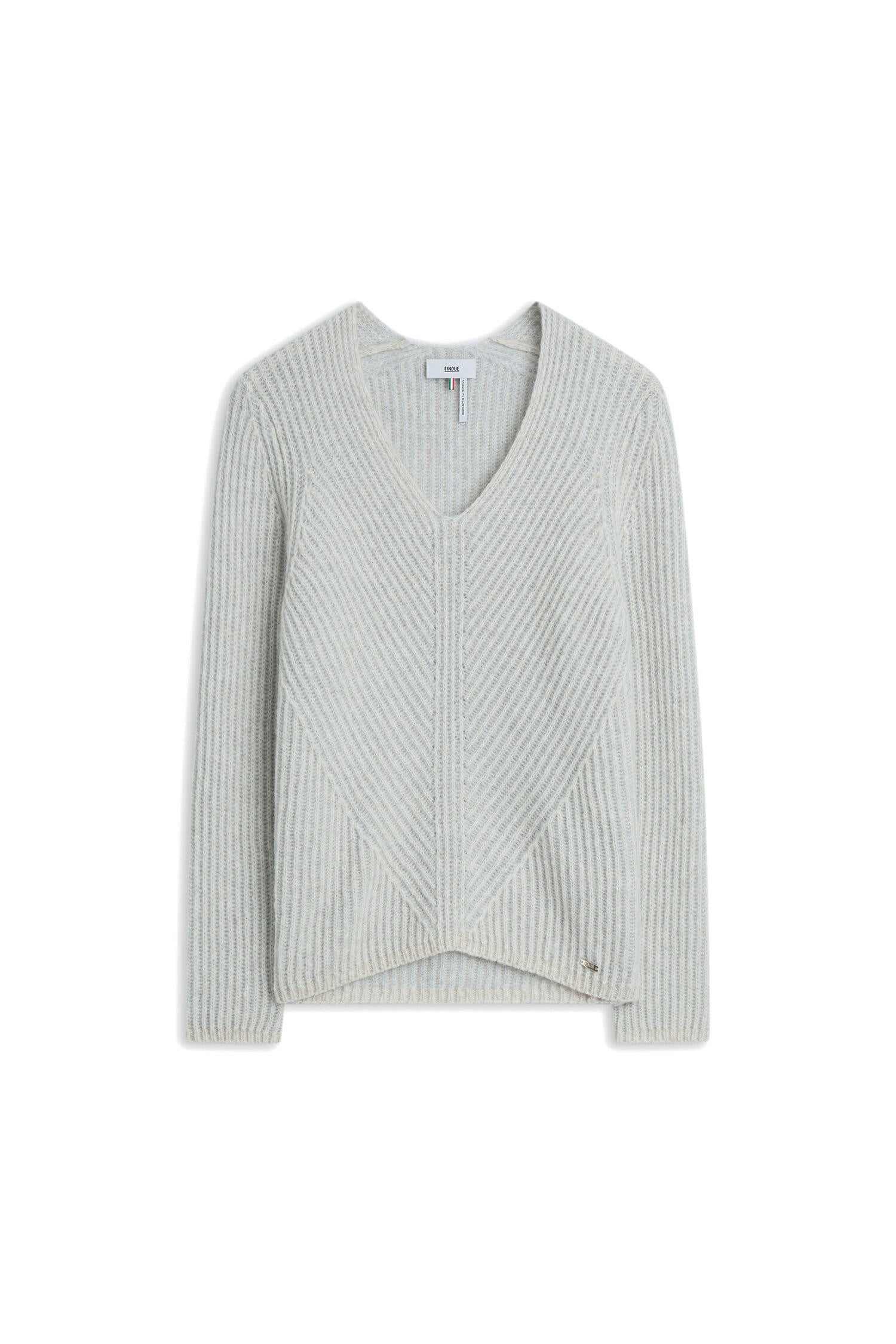 Strickpullover CIALLIO aus Merinowollmix - 10-hellbeige - Beige