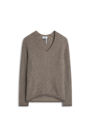 Strickpullover CIALLIO aus Merinowollmix - 26-braun - Braun