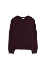 Sweatshirt CICOLA aus Baumwollmix - 49-dunkelrot - Rot