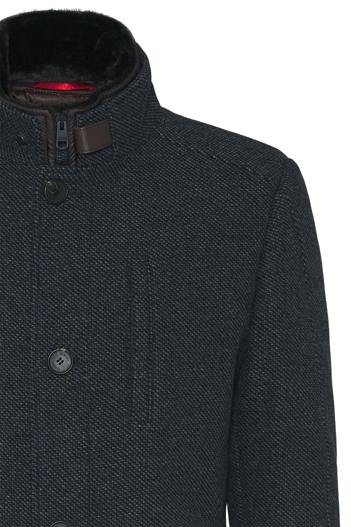 Wollmantel CIARSENAL mit Stehkragen - 68-dunkelblau - Blau