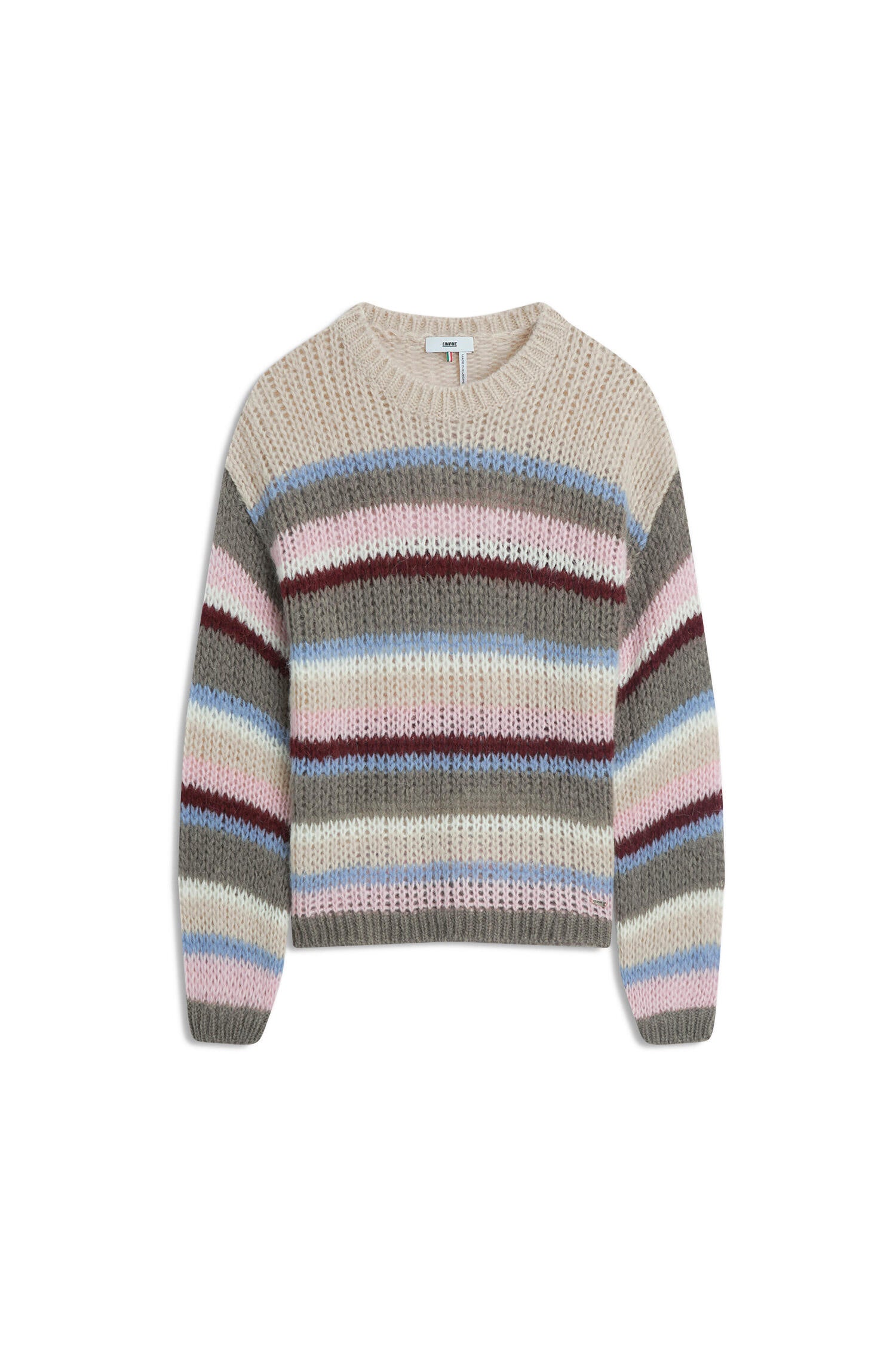 Strickpullover CIRINGEA gestreift - 75-multicolor - Mehrfarbig