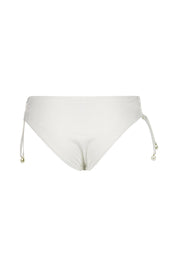 Bikini Slip - 106-WHITE SCALLOP - Weiß