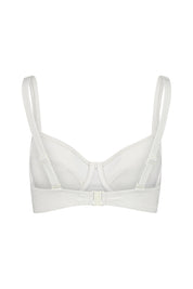 Bikini Top - 106-WHITE SCALLOP - Weiß
