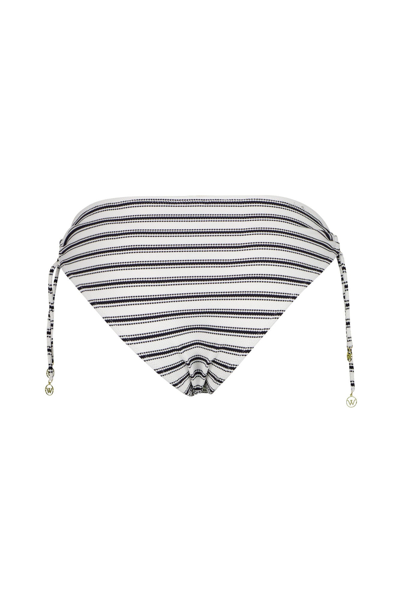 Bikini Slip - 208-WHITE-NIGHT - Weiß | Schwarz