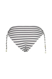 Bikini Slip - 208-WHITE-NIGHT - Weiß | Schwarz