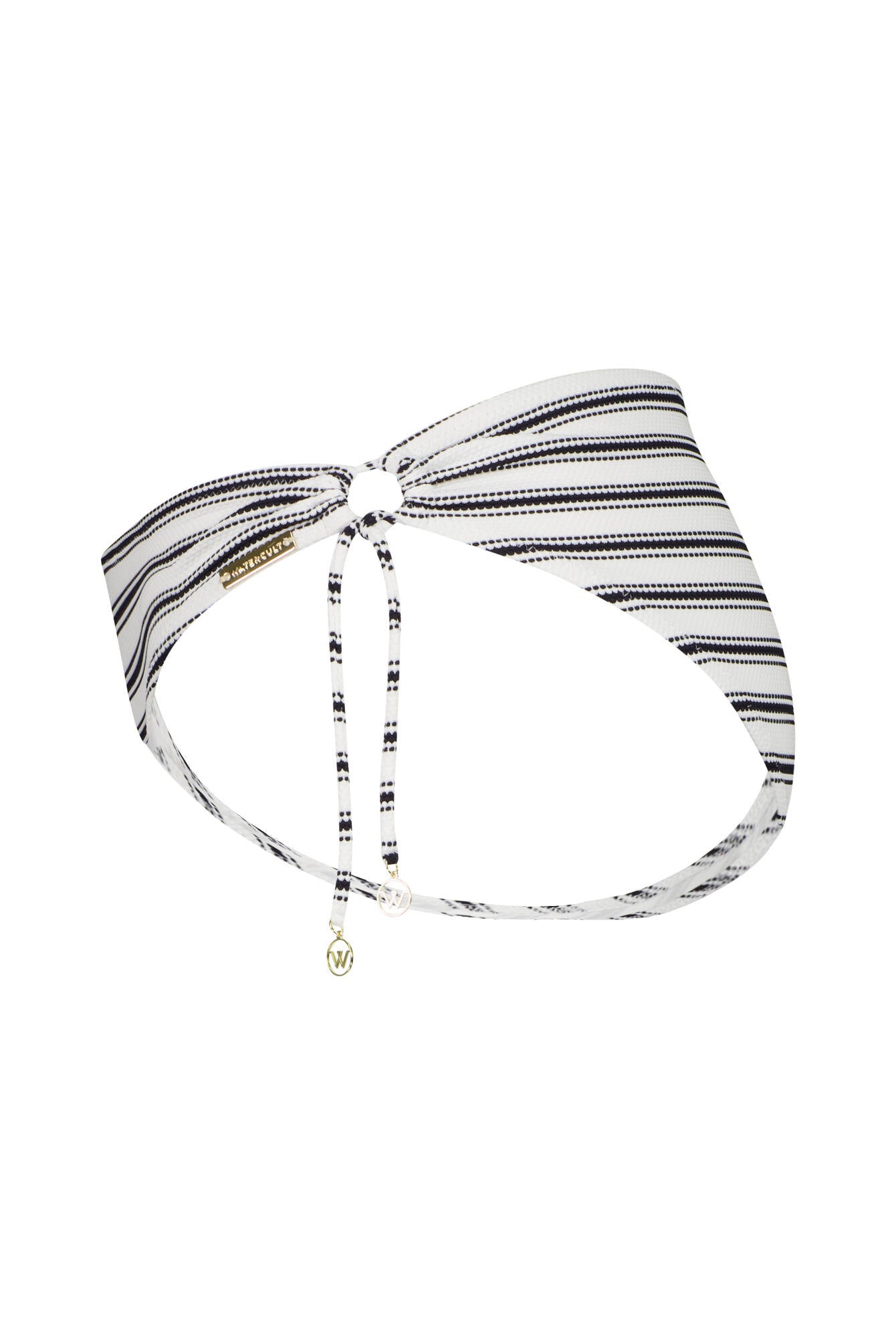 Bikini Slip - 208-WHITE-NIGHT - Weiß | Schwarz