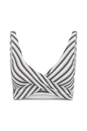 Bikini Top - 208-WHITE-NIGHT - Weiß | Schwarz