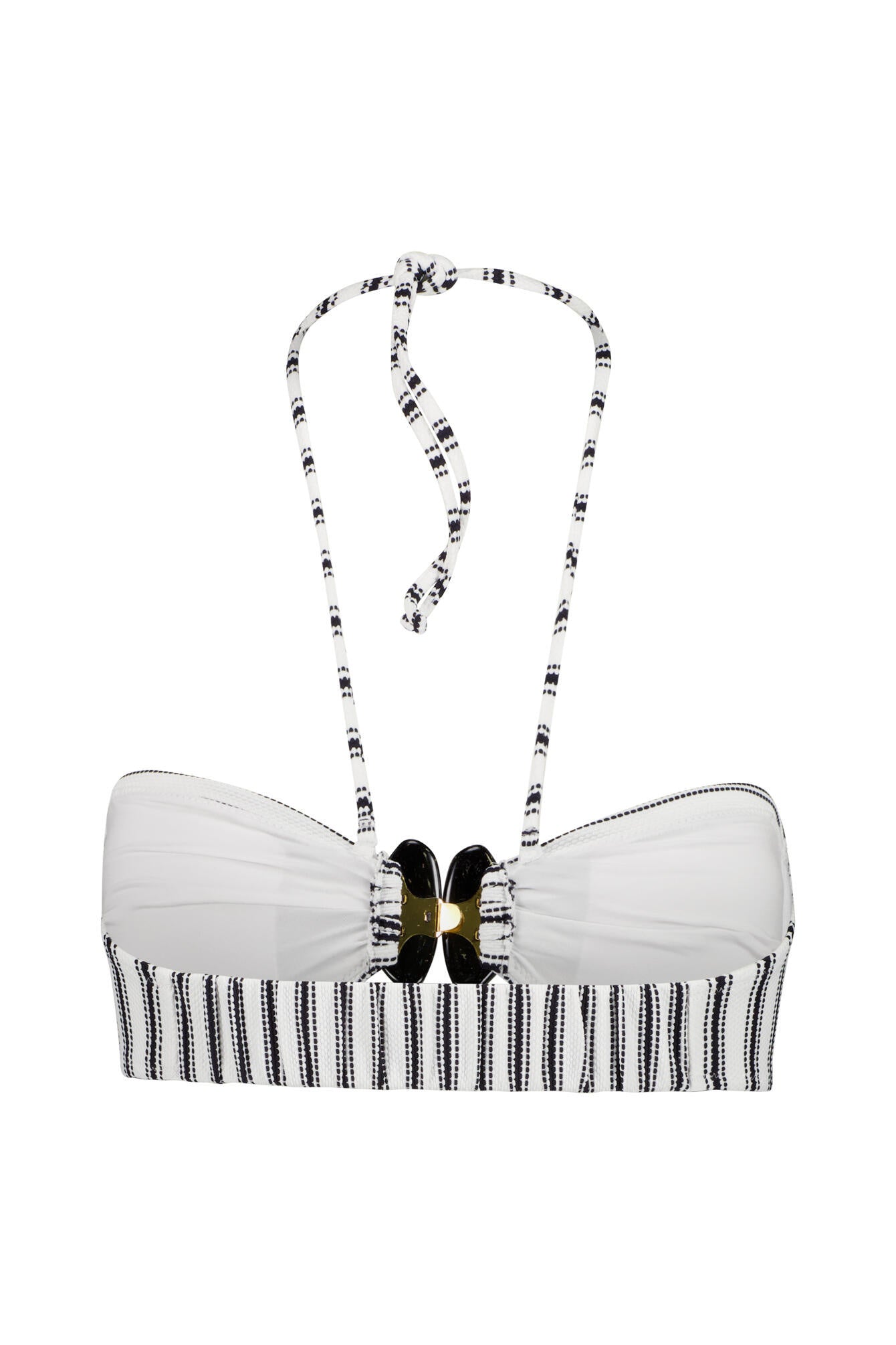 Bikini Top - 208-WHITE-NIGHT - Weiß | Schwarz