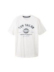 T-Shirt mit Logoprint - 20000-White - Weiß