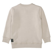 Sweatshirt mit Print - 204 GREIGE - Beige