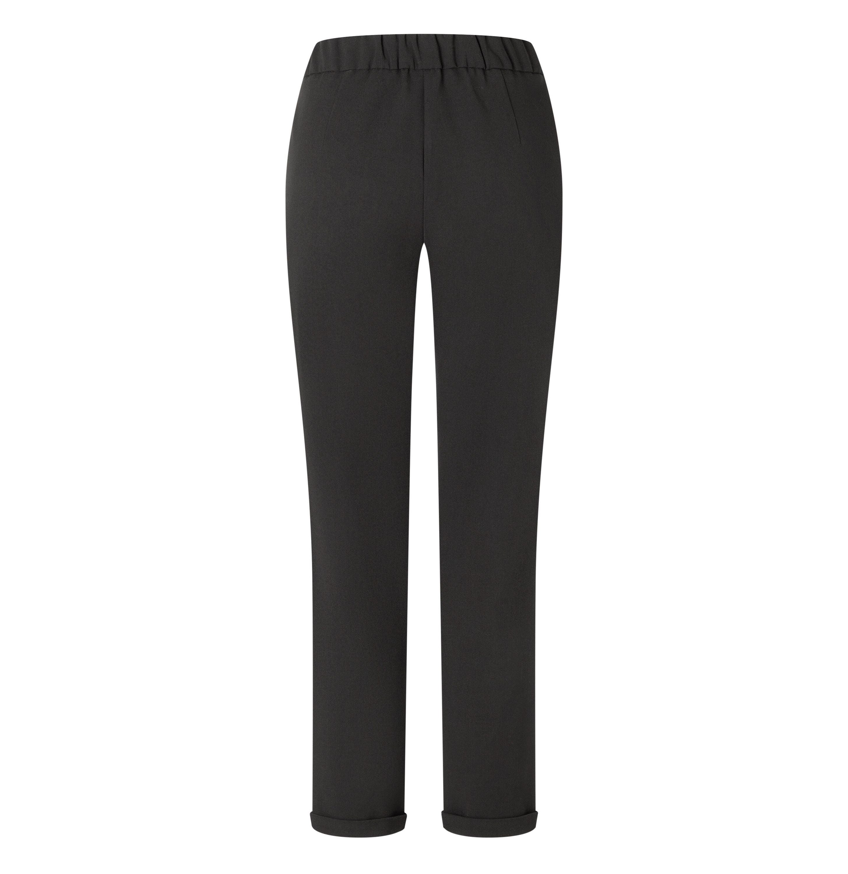 Knöchellange Joggpants - 090 black - Schwarz