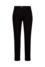 Hose Slim Fit - 090 black - Schwarz