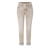 Jeans Slim Fit - D092 beige colored wash - Beige