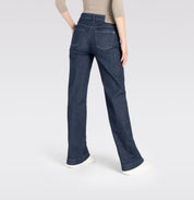 Jeans Wide Leg - D683 fashion rinsed - Blau