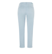 Chinohose Slim Fit - 151R ice blue PPT - Blau