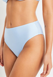 Bikini-Hose High Waist - 28635-ice-blue - Blau