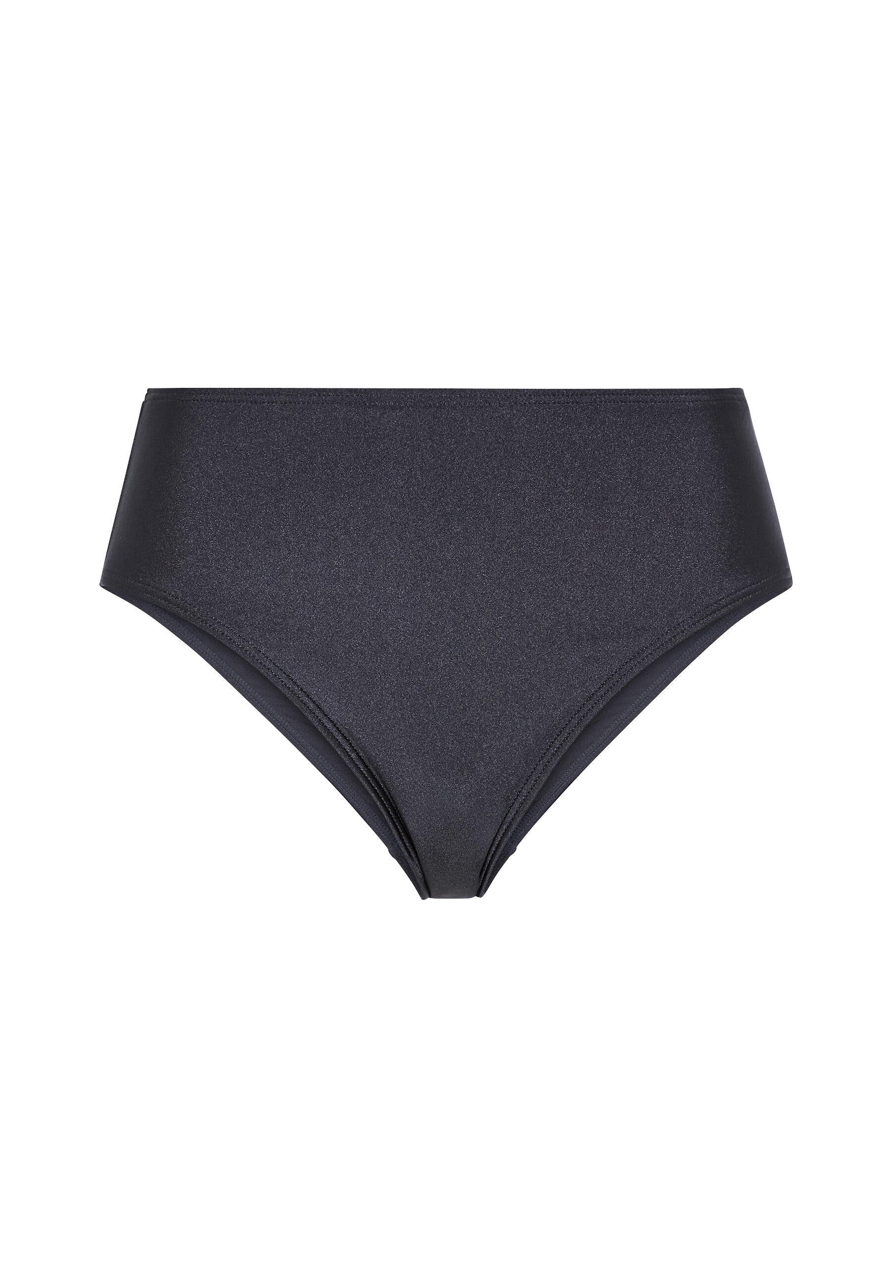 Bikini-Hose High Waist - 4436-anthracite - Schwarz