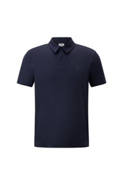 Poloshirt TIMO aus Baumwollmix - 464 - Blau