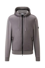 Hybrid-Sweatshirtjacke ANGUS - 950 - Grau