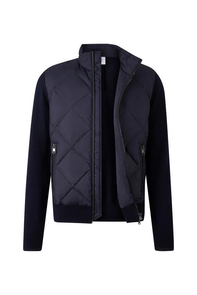 Hybrid-Strickjacke Zisco - 464 - Blau