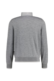 Hybrid-Strickjacke Zisco - 030 - Grau