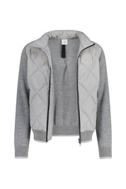 Hybrid-Strickjacke Zisco - 030 - Grau