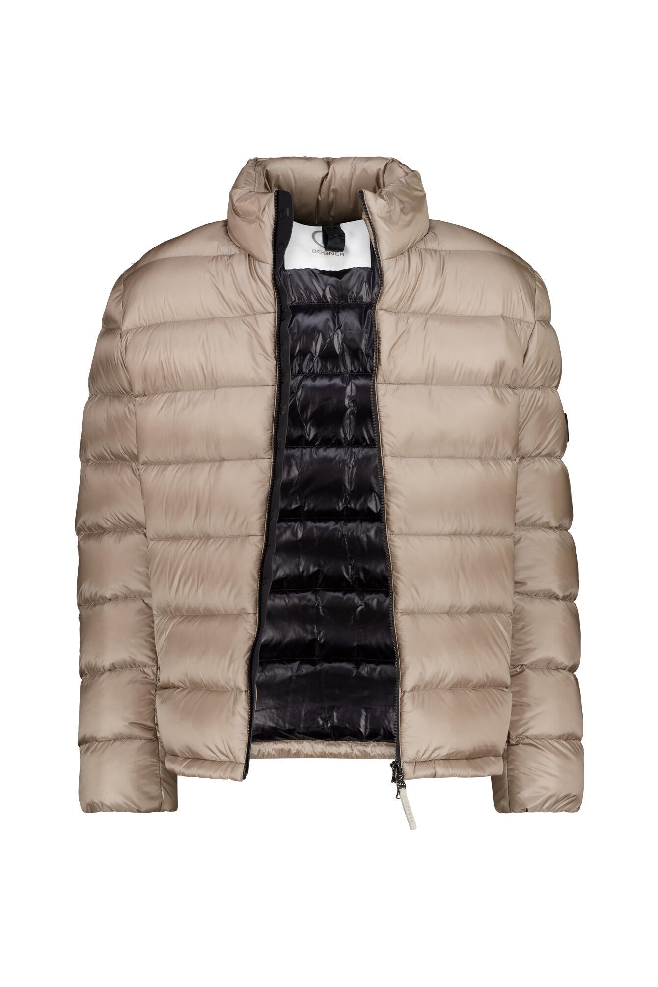 Daunenjacke HUGH mit Stehkragen - 812 - Beige