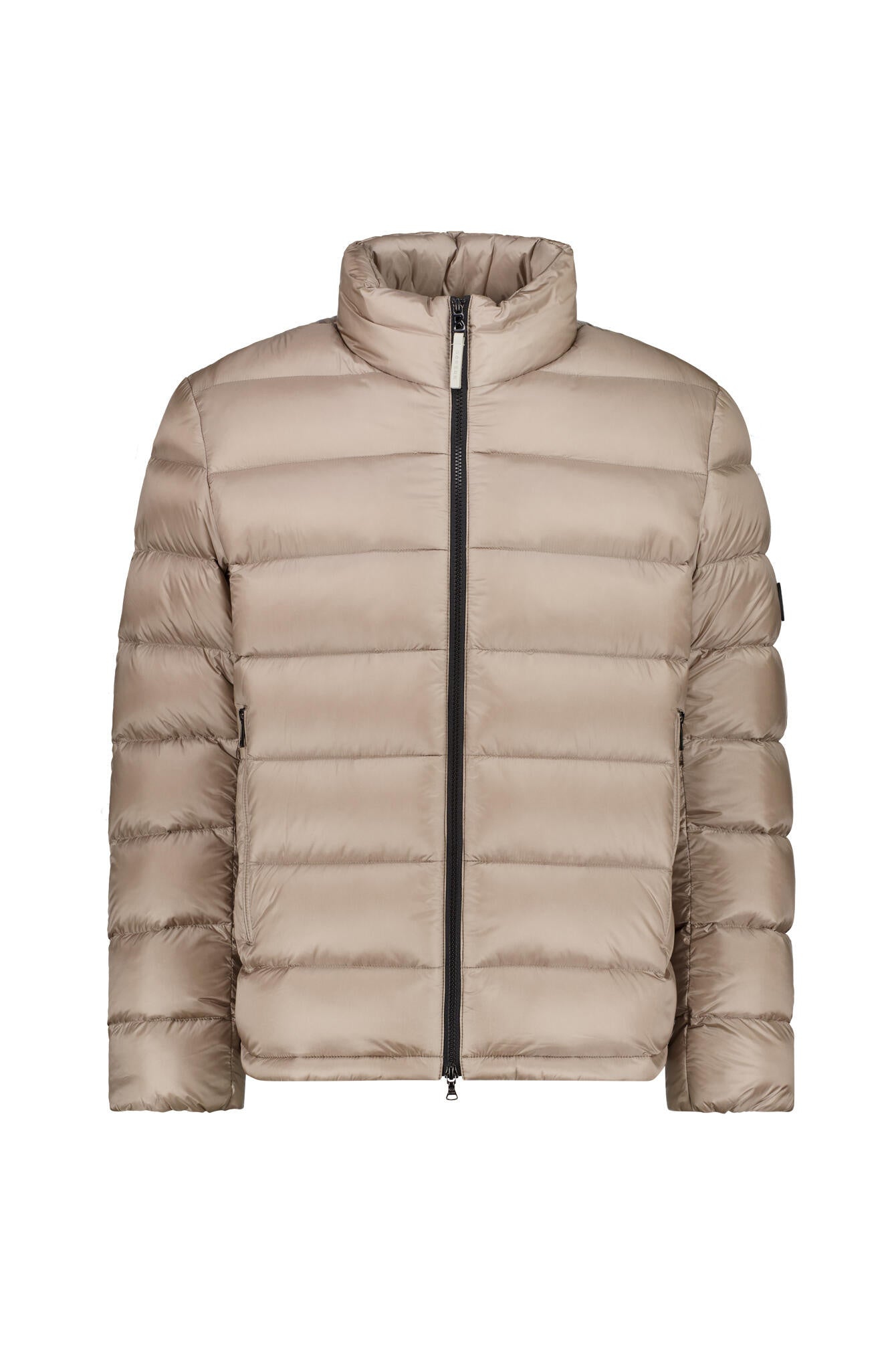 Daunenjacke HUGH mit Stehkragen - 812 - Beige