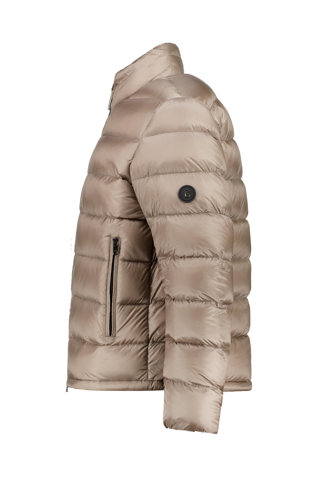 Daunenjacke HUGH mit Stehkragen - 812 - Beige