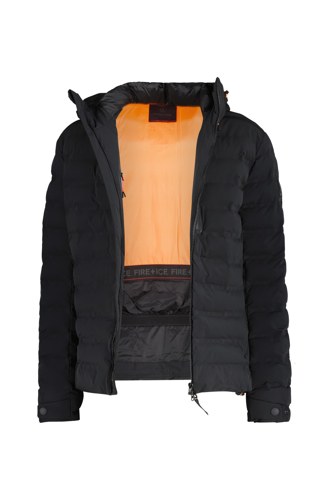 Skijacke YORK mit Kapuze - 026 - Schwarz