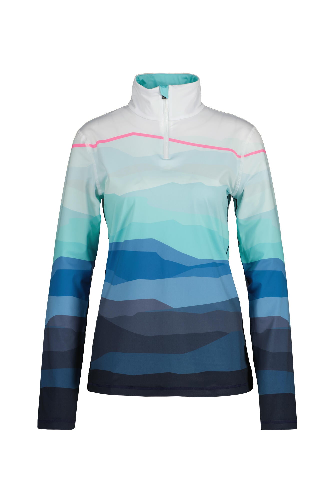 Funktionsshirt ILVY3 mit Stehkragen - A16 - Blau