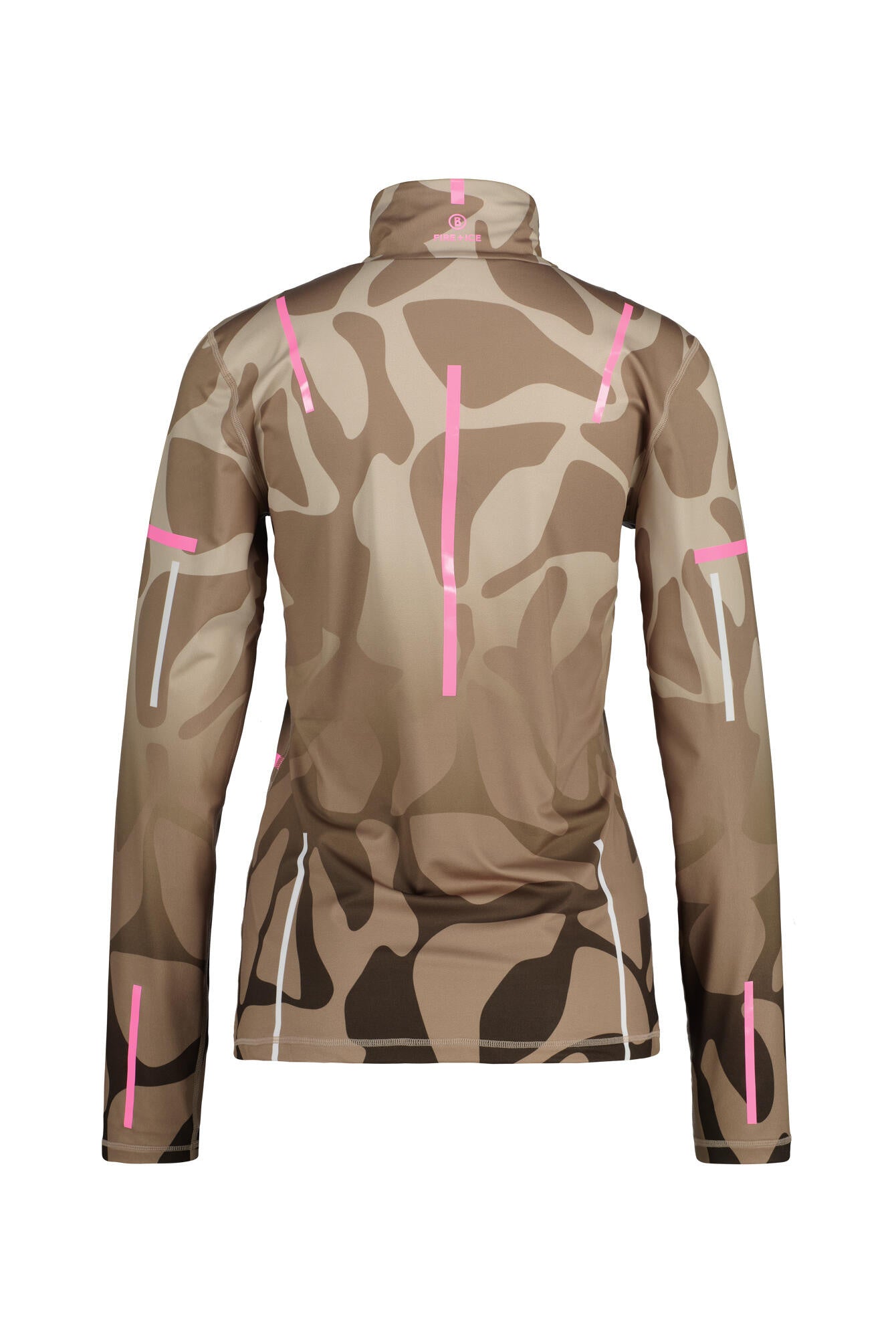Funktionsshirt ILVY3 mit Stehkragen - A77 - Beige
