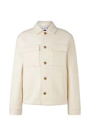 Overshirt aus Wolle - 106 - Creme