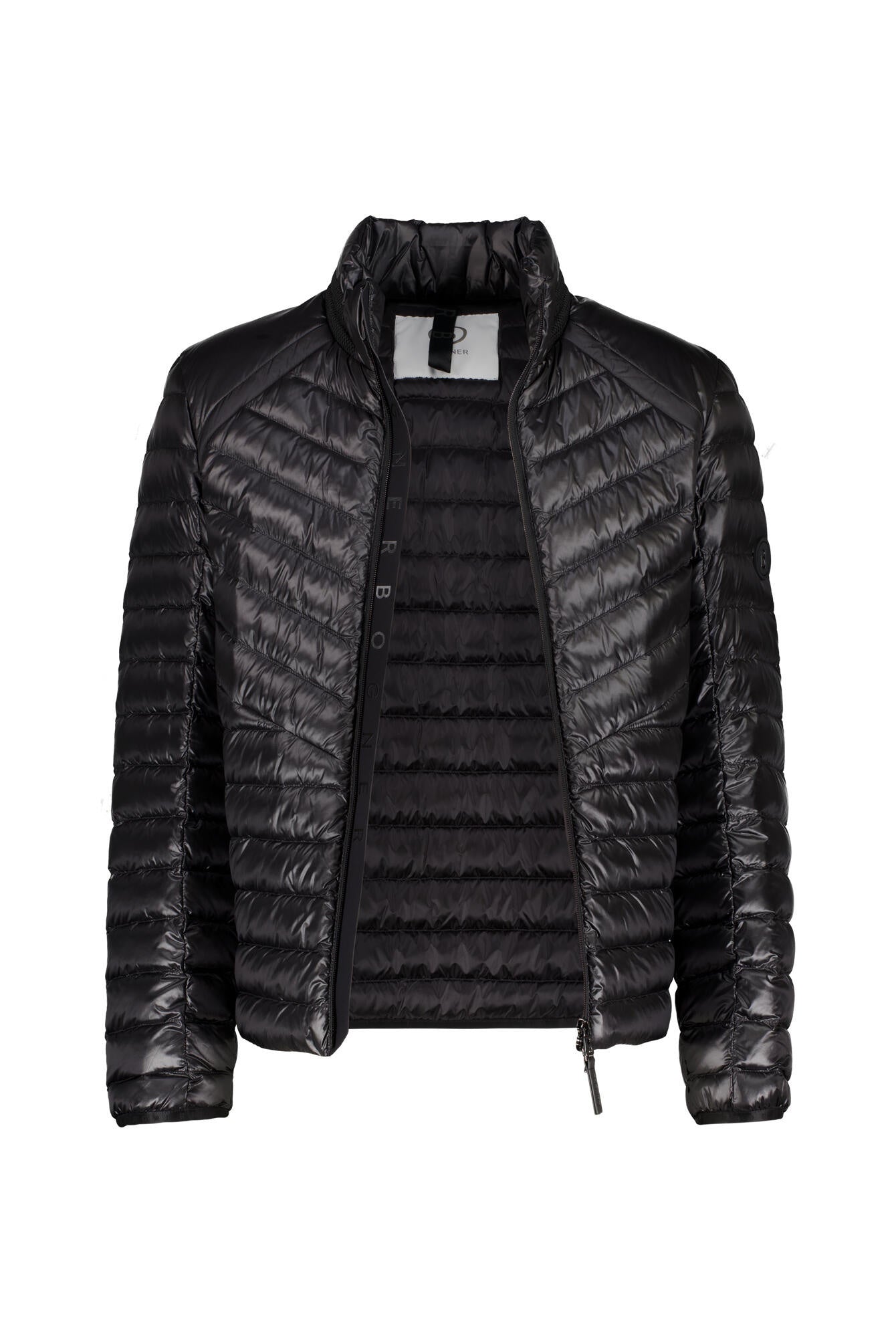 Steppjacke mit Stehkragen - 971 - Schwarz