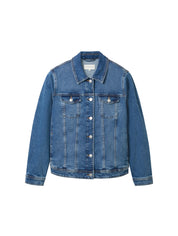 Jeansjacke aus Baumwolle - 10110-Blue Denim - Blau