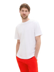 T-Shirt aus Baumwolle - 20000-White - Weiß