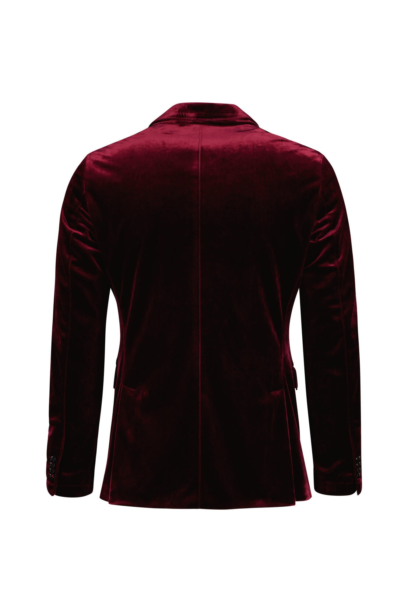 Samtsakko Slim Fit - 43 - Rot