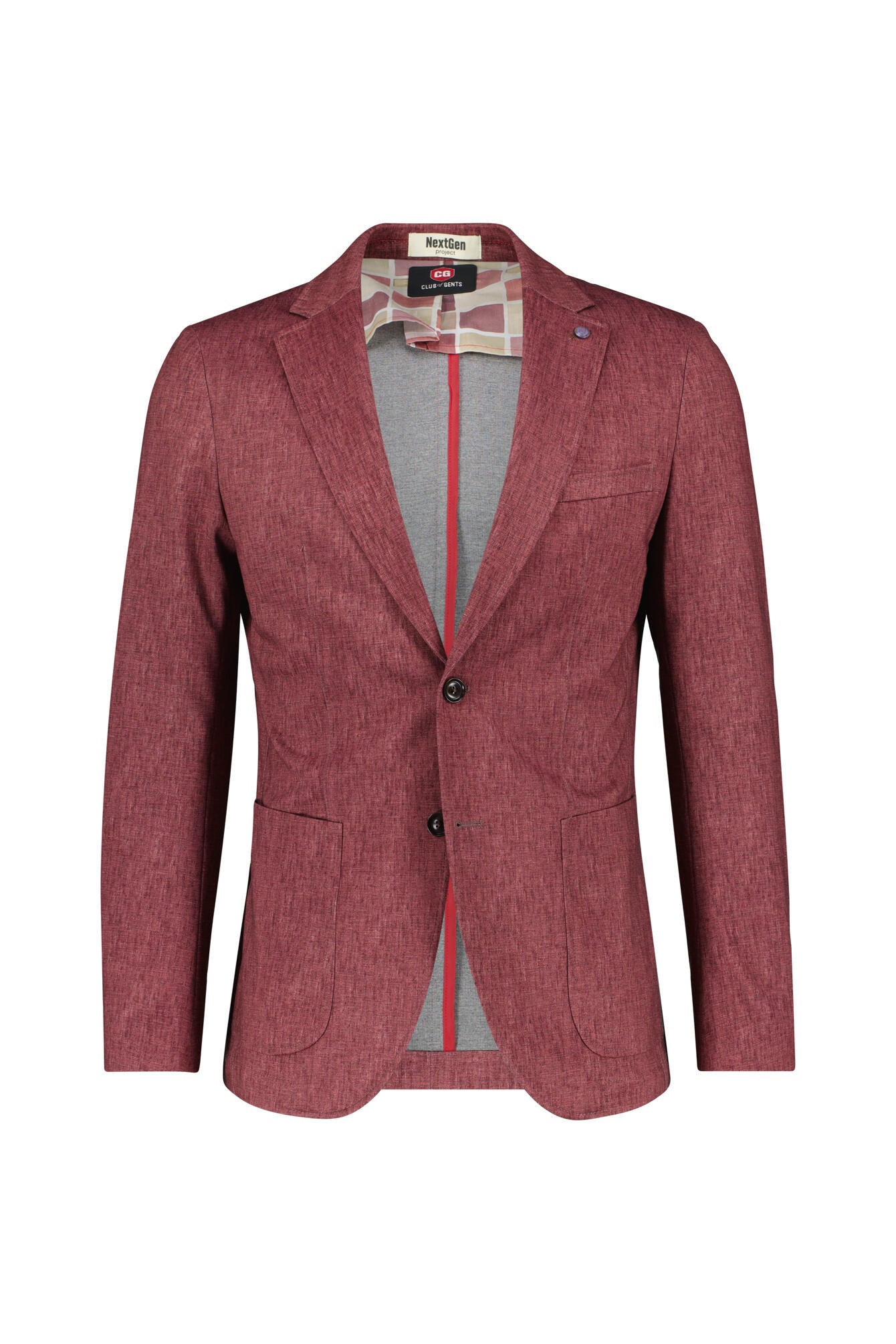 Sakko CARTER Slim Fit - 43 - Rot