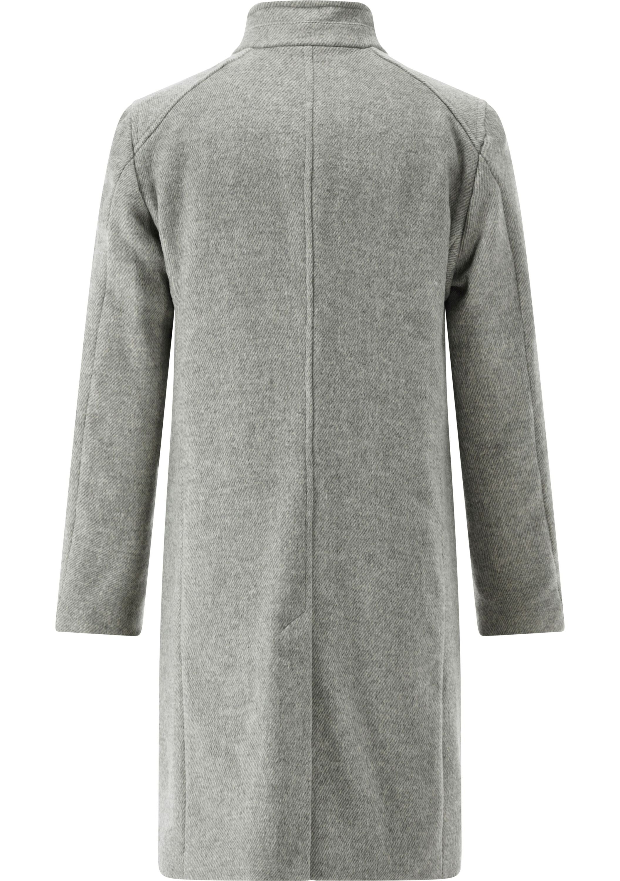 Mantel MATS mit Stehkragen - 81 - Grau
