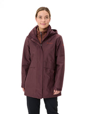 Parka IDRIS 3in1 IV mit Kapuze - 318-dark oak - Rot