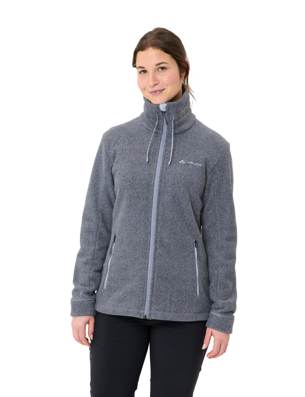 Fleecejacke SKOMER WINTER mit Stehkragen - 063-dark iris - Blau