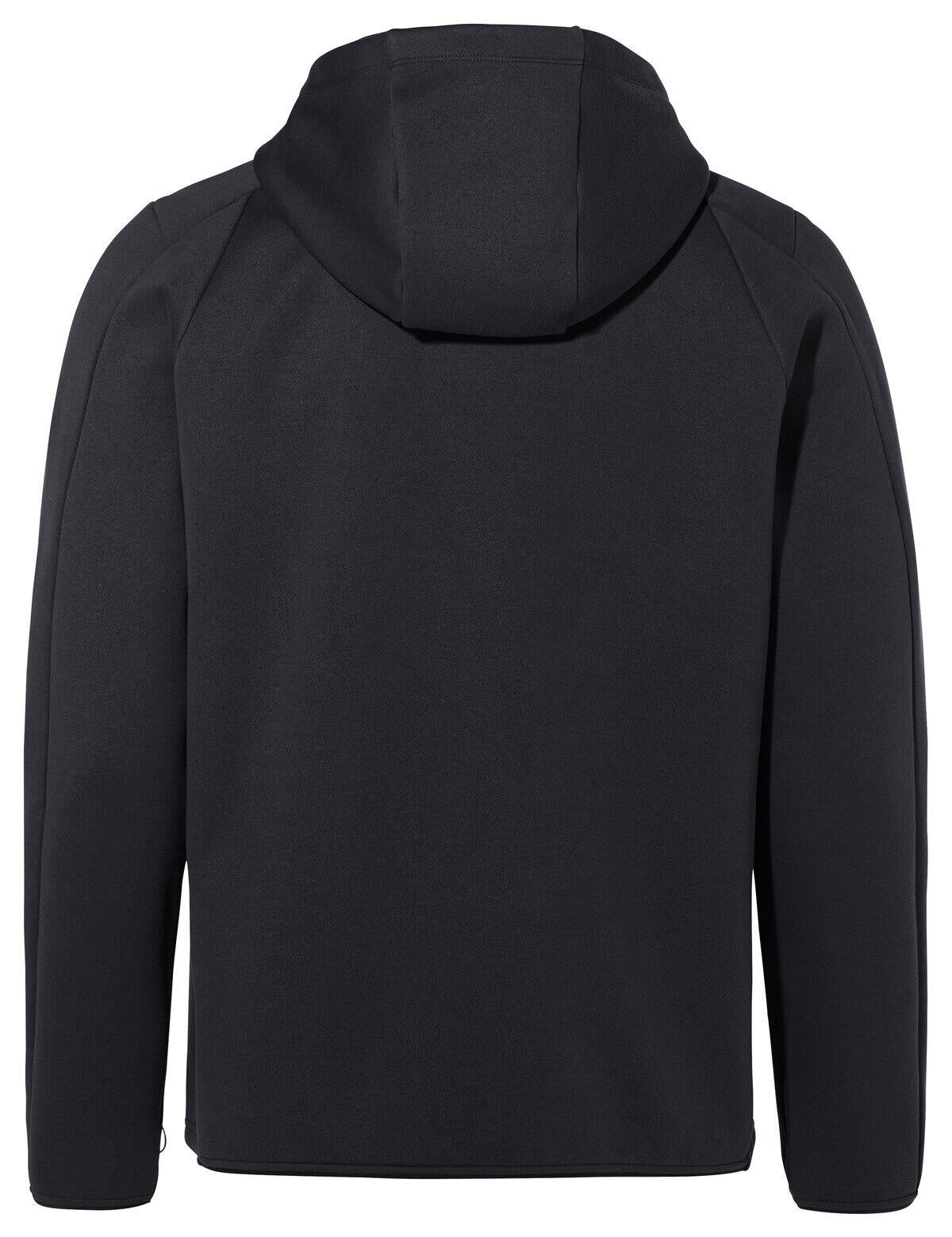 Fleecejacke IDRIS mit Kapuze - 010-black - Schwarz
