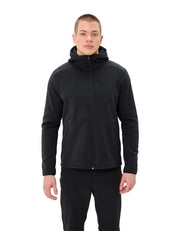 Fleecejacke IDRIS mit Kapuze - 010-black - Schwarz