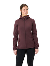 Fleecejacke IDRIS mit Kapuze - 318-dark oak - Braun