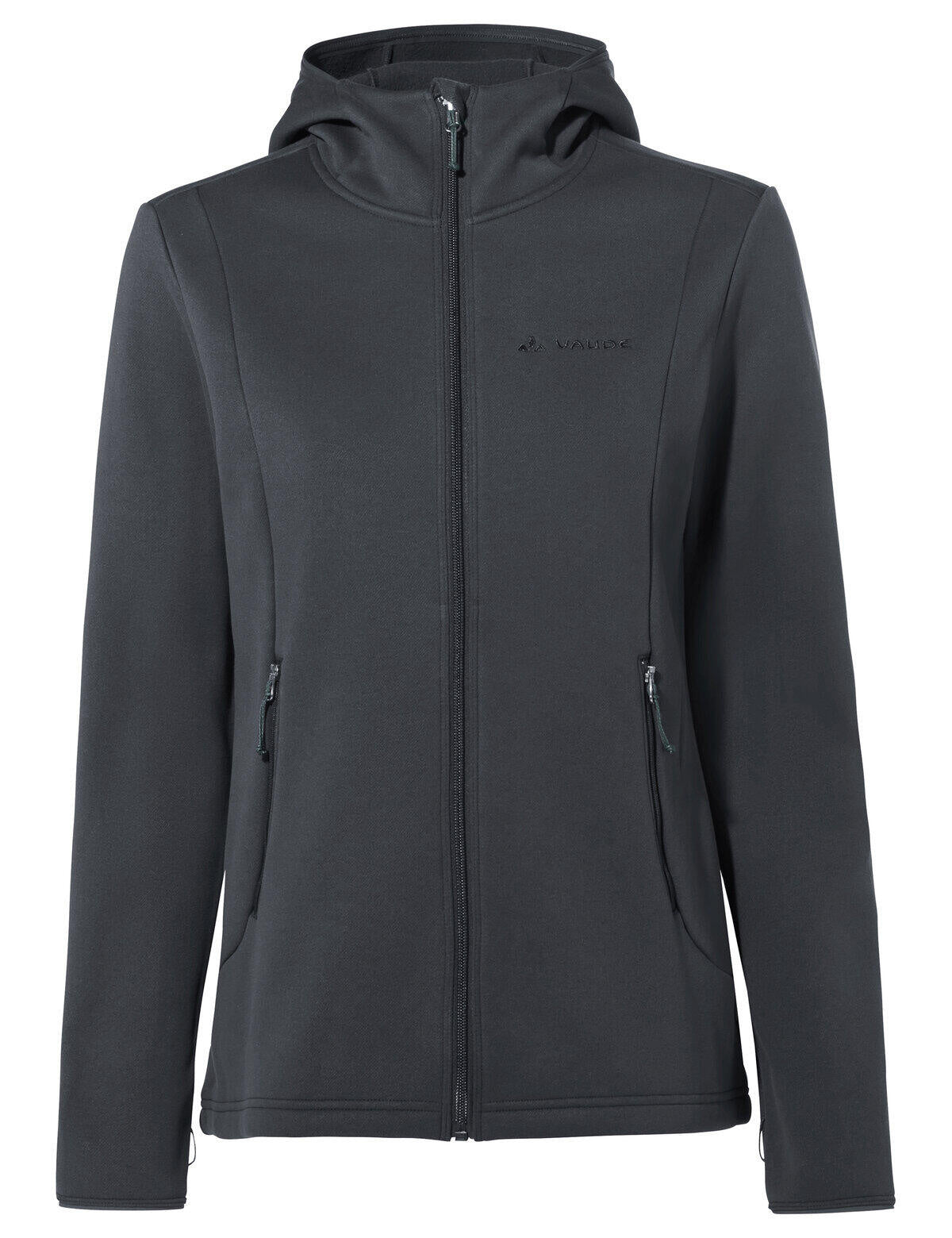 Fleecejacke IDRIS mit Kapuze - 678-phantom black - Grau