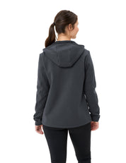 Fleecejacke IDRIS mit Kapuze - 678-phantom black - Grau