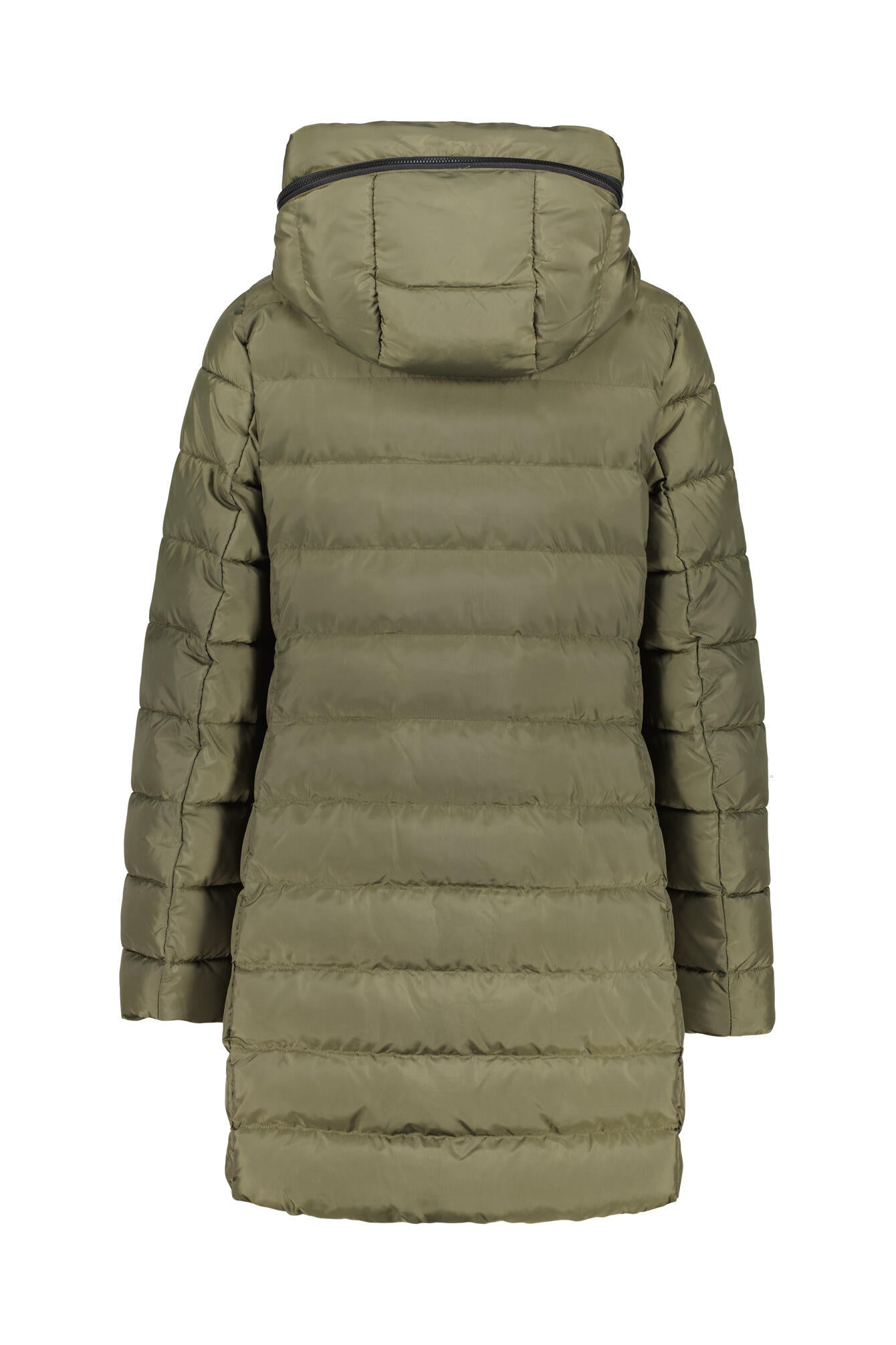 Lange Steppjacke - 0037 - Khaki