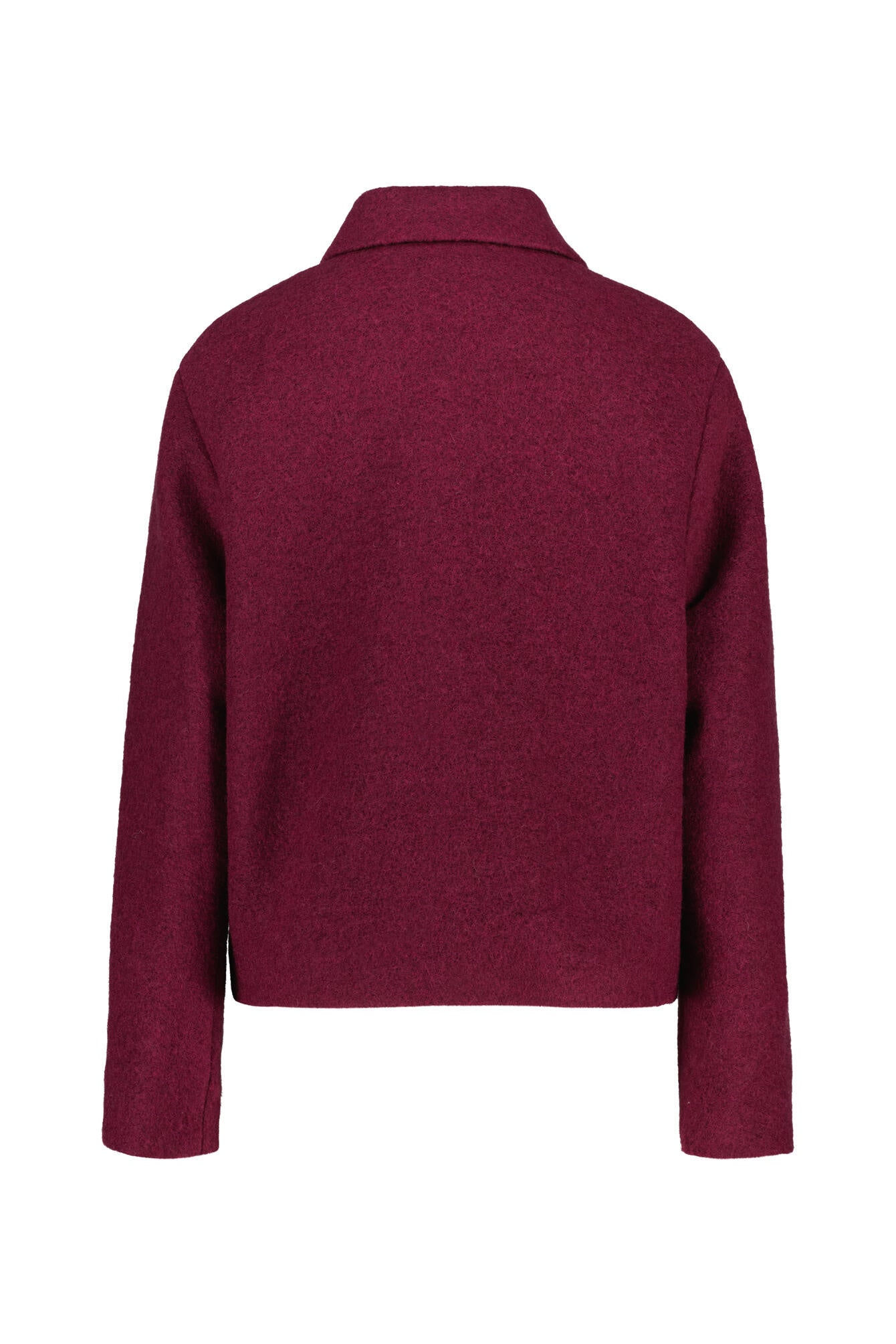 Strickjacke aus Wollmix - 0641 - Rot