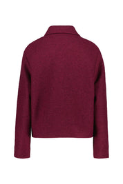 Strickjacke aus Wollmix - 0641 - Rot