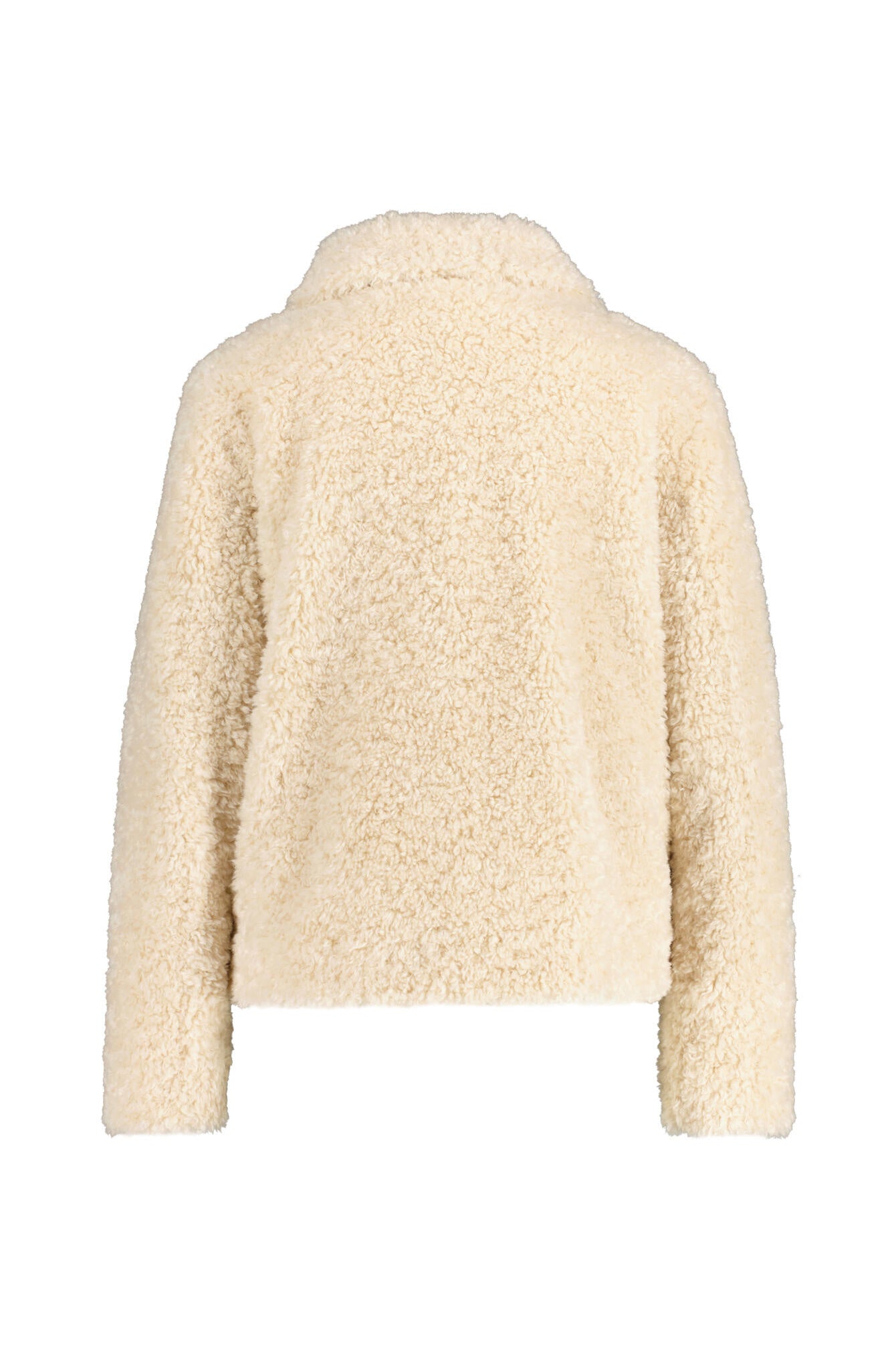 Übergangsjacke aus Fun Fur - 0012 - Beige